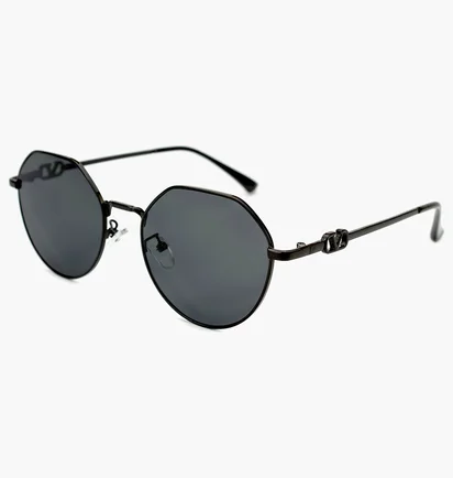 Сонцезахисні окуляри жіночі Нова лінія Black/Grey 2324-С1