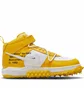Кроссовки мужские Nike X Off-White™ Air Force 1 Mid Sp Lthr Yellow/White DR0500-101
