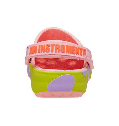 Тапочки унисекс CROCS Spongebob Squarepants X Classic Clog Pink 209479-737