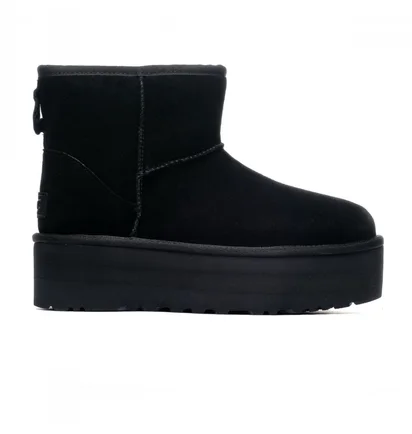 Угги женские UGG Classic Mini Platform Black 1134991-BLK