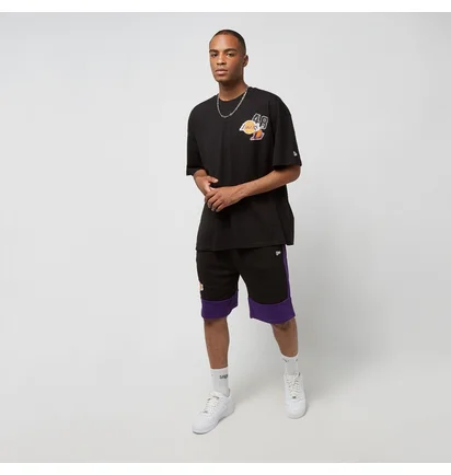 Шорти чоловічі NEW ERA Nba Colour Block Short Los Angeles Lakers Black 60416375