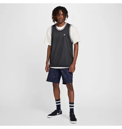 Шорты мужские Nike Sb Kearny Allover Print Shorts Blue FQ4946-410