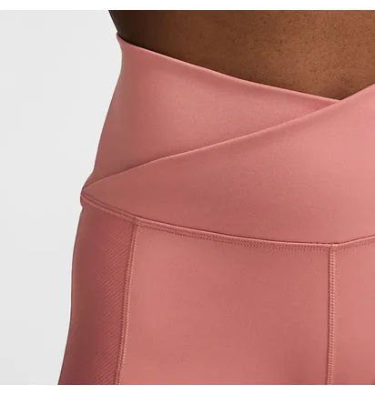 Шорты женские Nike Dri-Fit One Hr 5In Wrap Peach FV7830-634