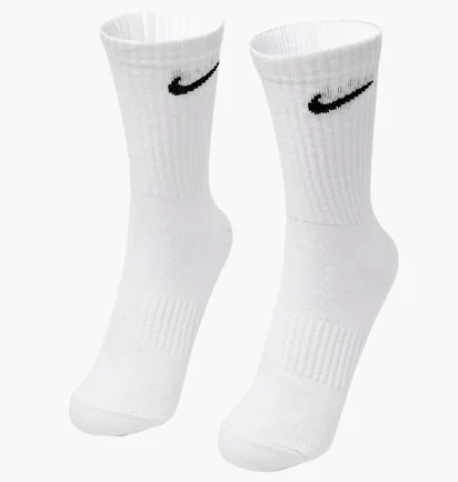 Шкарпетки унісекс Nike Everyday Ltwt Crew (3 пари, неутеплені) SX7676-100