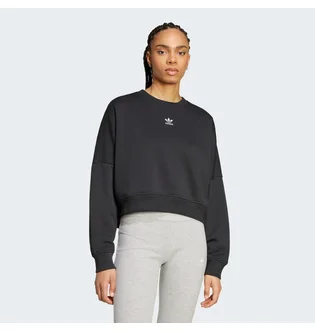 Свитшот женский Adidas Essentials Crew Fleece Sweatshirt Black IW0953