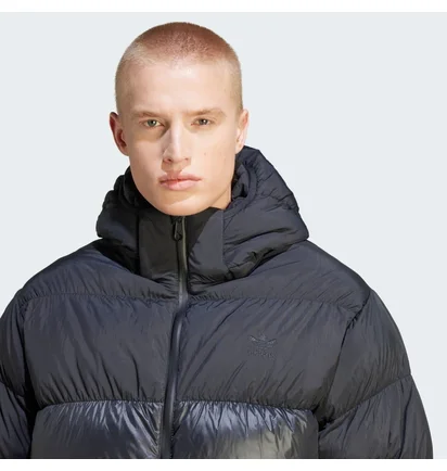 Пуховик мужской Adidas Adicolor Down Regen Hooded Puffer Black IL2572