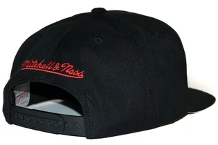 Кепка унісекс Mitchell & Ness Nba Wool Solid Snapback Rockets Black 6HSSS21HW051-HROBLCK