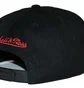 Кепка унисекс Mitchell & Ness Nba Wool Solid Snapback Rockets Black 6HSSS21HW051-HROBLCK