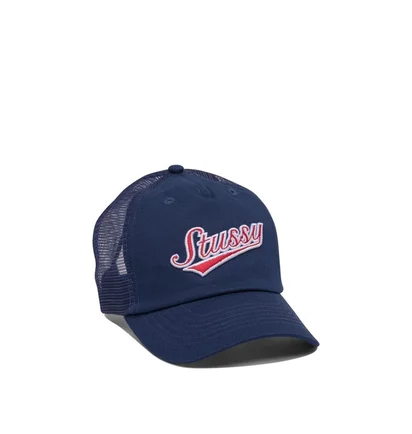 Кепка унисекс Stussy Lp Trucker Athletic Blue 1311165-0970