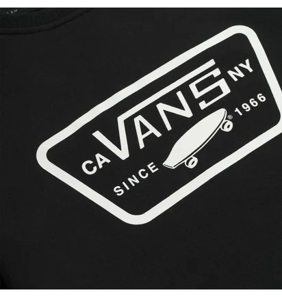 Свитшот мужской Vans Full Patch Crew Ii Sweat Black VN0A45CIBLK