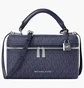 Сумка жіноча Michael Kors Jana Extra-Small Signature Logo Convertible Crossbody Bag Blue 32F5SQ1C0V-BLUE-143334