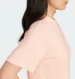 Футболка женская Adidas Essentials Wide Rib Beige JD1489