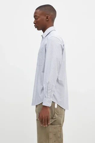Сорочка чоловіча No Problemo Oxford Stripe Ls Light Blue NP401021201