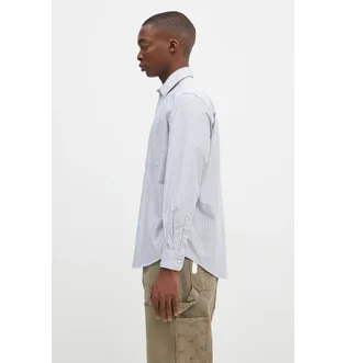 Рубашка мужская No Problemo Oxford Stripe Ls Light Blue NP401021201