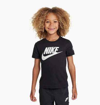 Футболка дитяча Nike Futura Evergreen T-Shirt Black/White 86J575-K25