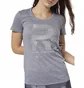 Футболка женская Reebok Reflective Graphic Short Sleeve Running Top Grey D78939