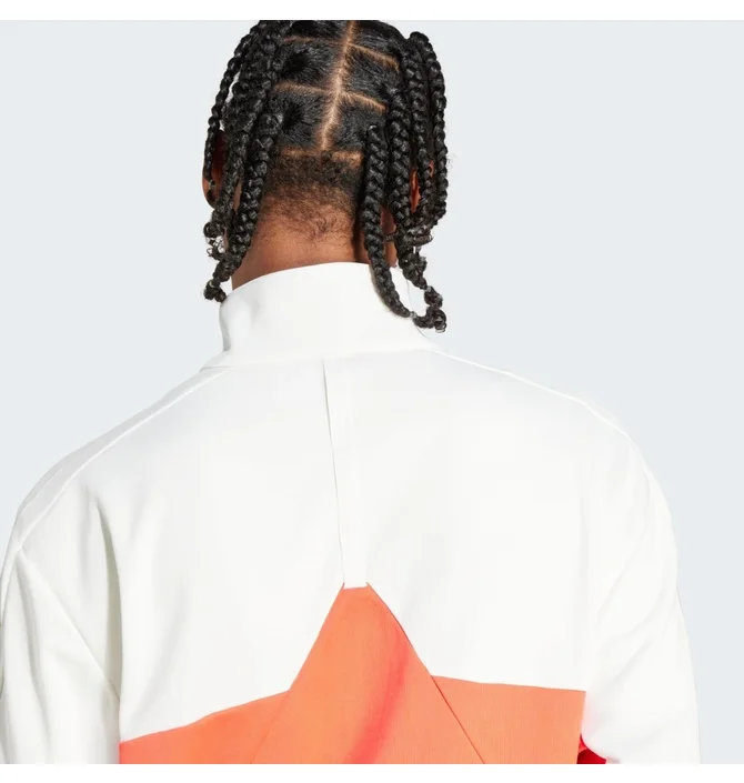ᐉ Олимпийка мужская Adidas Tiro Track Top White/Orange IS1531