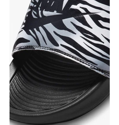 Тапочки жіночі Nike Womens Print Slides Black/White Cn9676-011