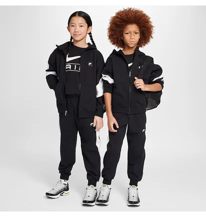 Спортивний костюм дитячий Nike Air Fleece Black HV1219-010__HF8811-010