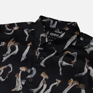 Сорочка чоловіча RipNDip Is This Real Life Button Up Black RNDSUM24106