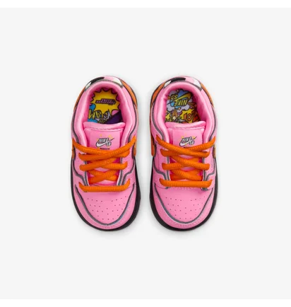 Кросівки дитячі Nike Sb Dunk Low The Powerpuff Girls Blossom Pink FZ3352-600