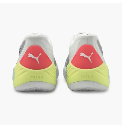 Кроссовки мужские Puma Fusion Nitro Basketball Shoes White 195587-02