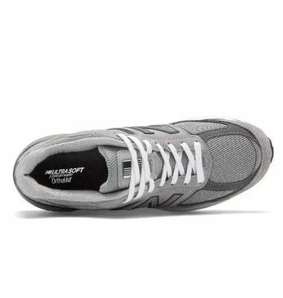 Мужские кроссовки New Balance made in USA 990 V5 Grey M990GL5