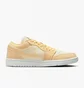 Кроссовки женские Air Jordan Air 1 Low Se Shoes Beige/Yellow DV0426-200
