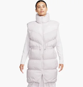 Жилетка жіноча Nike Sportswear Windpuffer Therma-Fit Loose Long Puffer Vest White FB8794-019