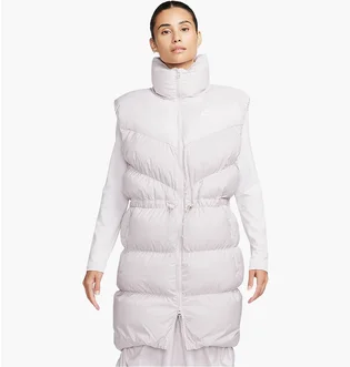 Жилетка женская Nike Sportswear Windpuffer Therma-Fit Loose Long Puffer Vest White FB8794-019