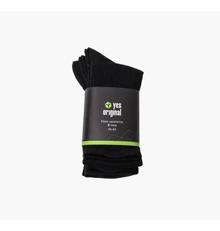 Шкарпетки унісекс yes, original (3 пари) Black 100000-112