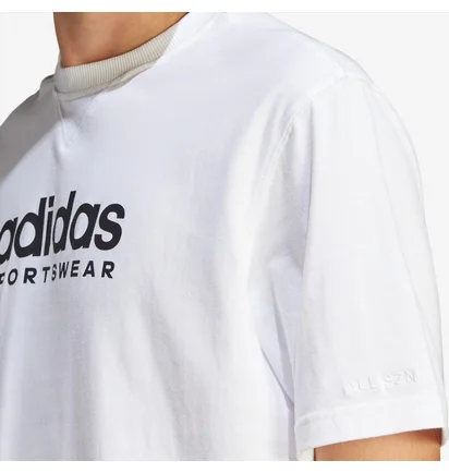 Футболка чоловіча Adidas Sportswear All Szn Graphic T-Shirt White IC9821