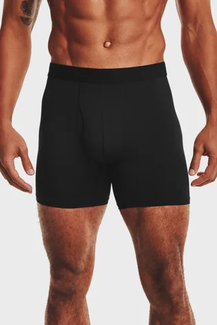 Труси чоловічі Under Armour Novelty 6In 2 Pack Black 1363623-001