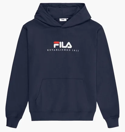 Худі чоловіче Fila Valsera Regular Logo Blue FAU0227.50004