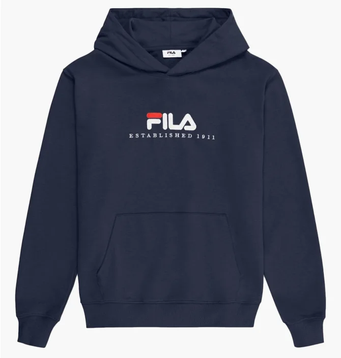 Худі чоловіче Fila Valsera Regular Logo Blue FAU0227.50004