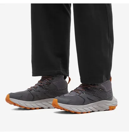 Кроссовки мужские Hoka One M Anacapa Mid Gtx Grey 1122018-CHMS