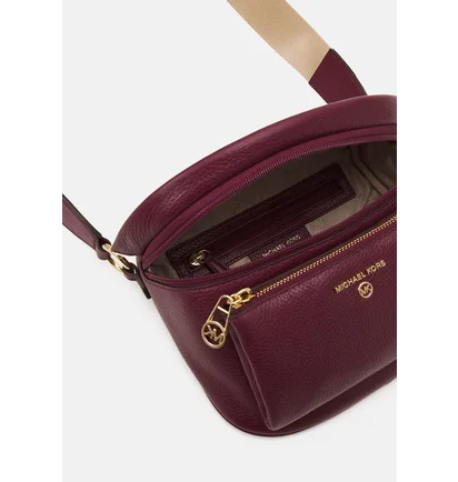 Сумка женская Michael Kors Slater Medium Pebbled Leather Sling Pack Bordo 30F0G04M6I-DARK-BERRY-16581