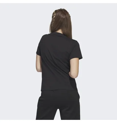 Футболка женская Adidas Floral Badge Of Sport Graphic Tee Black HR5320
