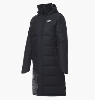 Парка мужская New Balance Bench Long Down Black MJ231054BK