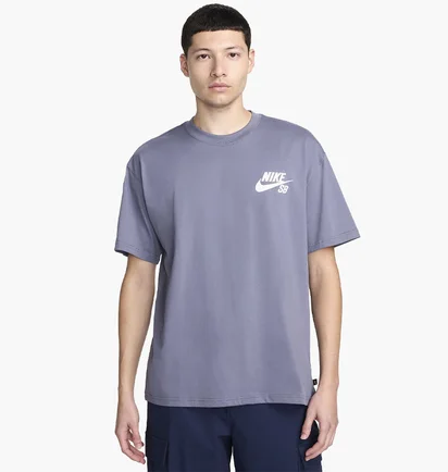 Футболка мужская Nike Sb Tee Logo Lbr Violet DC7817-003