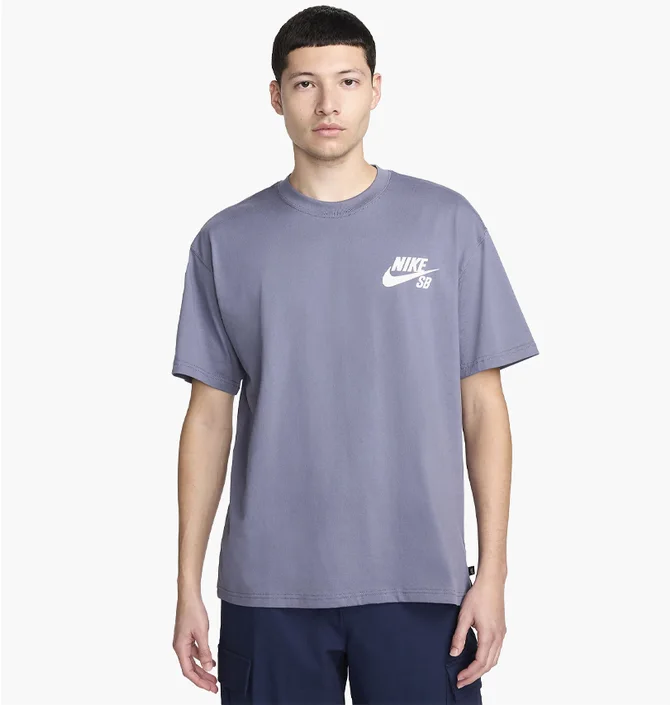 Футболка мужская Nike Sb Tee Logo Lbr Violet DC7817-003