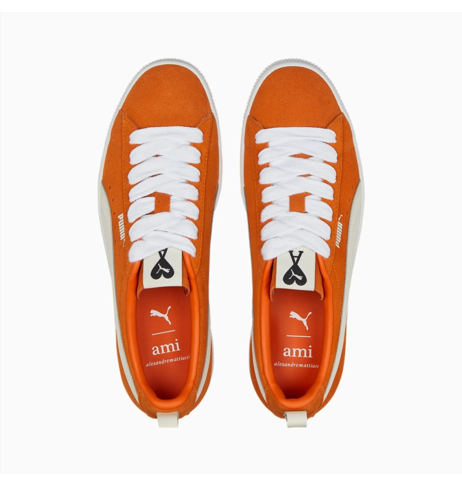 ᐉ Кроссовки унисекс Puma X Ami Suede Vtg Orange 386674-01