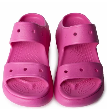 Тапочки женские CROCS Classic Crush Sandal Pink 207670-6UB