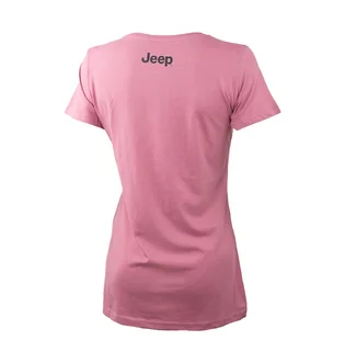 Футболка жіноча Jeep T-Shirt Star Botanical Print J22W Pink O102614-P490
