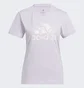 Футболка женская Adidas Floral Badge Of Sport Graphic Tee Pink H52232