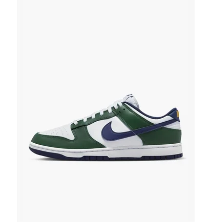 Кроссовки мужские Nike Dunk Low Shoes White/Green FV6911-300