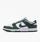 Кроссовки мужские Nike Dunk Low Shoes White/Green FV6911-300