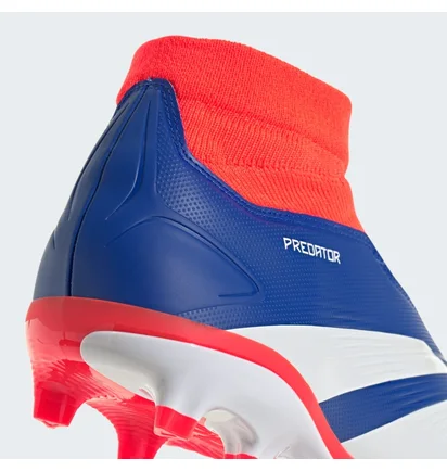 Бутси унісекс Adidas Predator League Laceless Firm Ground Boots Blue/Red IF6333