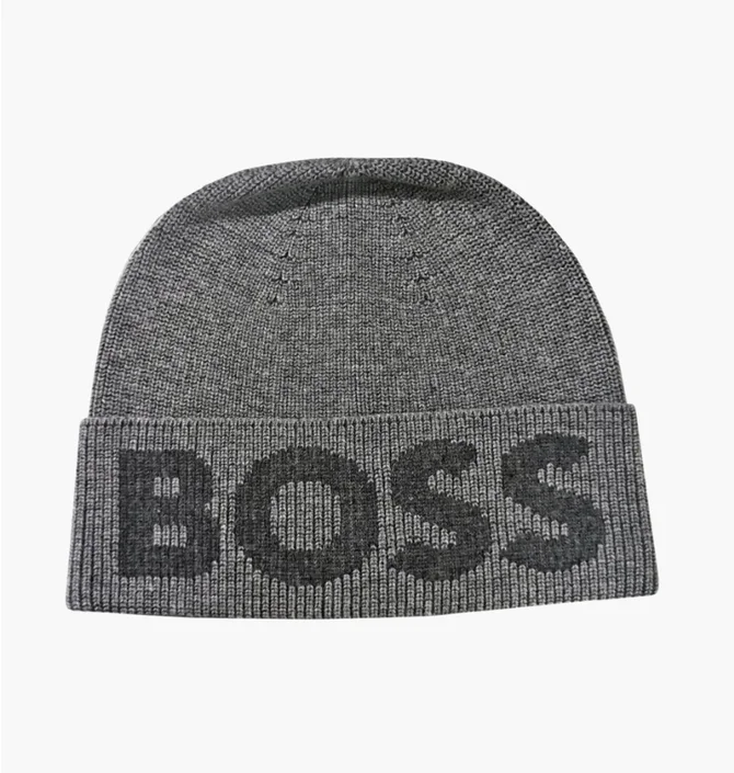 Шапка чоловіча Hugo Boss Lamichetto Grey 50475939-041