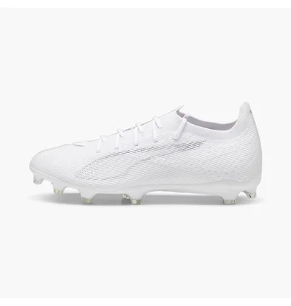 Бутсы унисекс Puma Ultra 5 Pro Fg/Ag White 107685-04